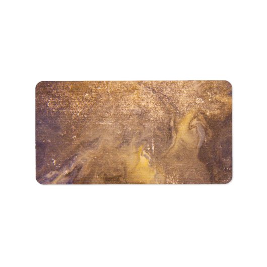 Versleten oude boekomslag etiket (Voorkant)