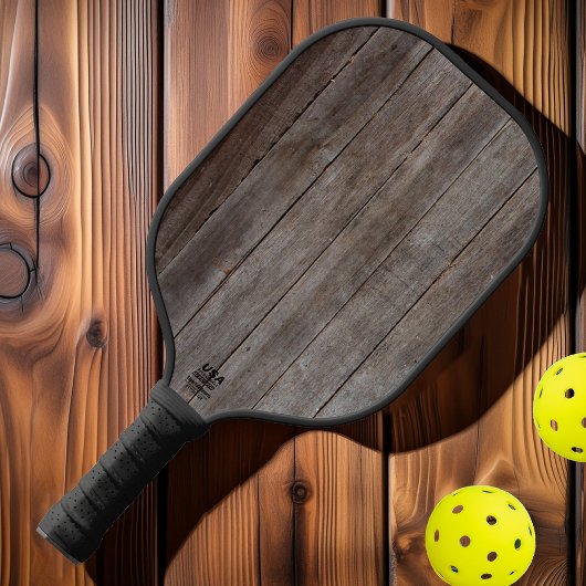 Versleten Planken Pickleball Paddle