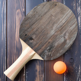 Versleten Planken Tafeltennisbatje
