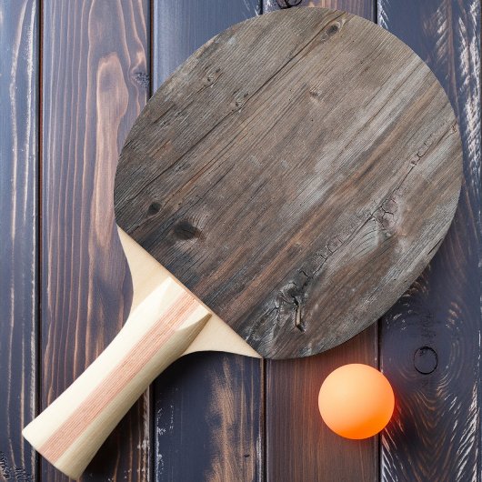 Versleten Planken Tafeltennisbatje