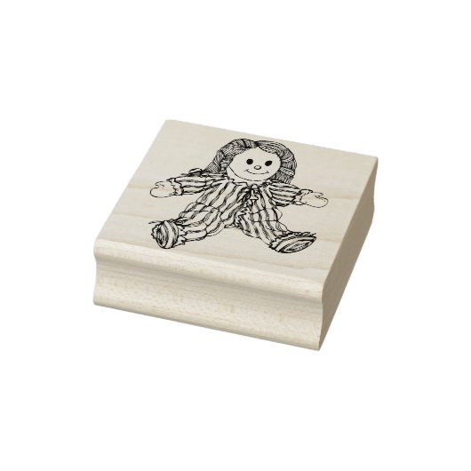 versleten poppenkunststempel rubberstempel (Stempel)