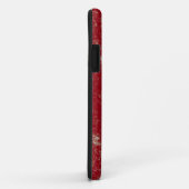 Versleten Rood Case-Mate iPhone Case (Achterkant/rechts)