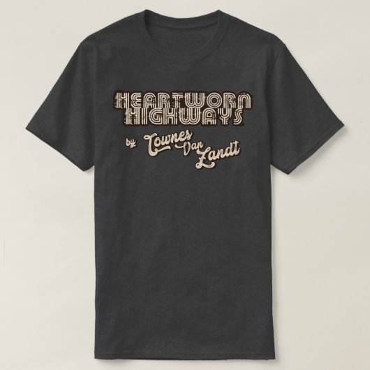 Versleten snelwegen t-shirt (Design voorkant)