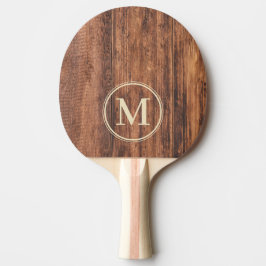 Versleten Snijplank Monogram Tafeltennisbatje