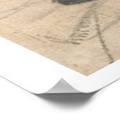 Versleten Vincent van Gogh Poster (Hoek)