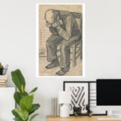 Versleten Vincent van Gogh Poster (Thuiskantoor)