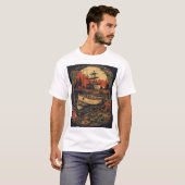 Versleten & Weathered: Distressed Design Collectie T-shirt (Voorkant volledig)