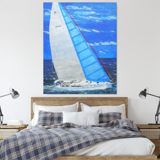 Versneld Canvas Afdruk (Insitu (Slaapkamer))