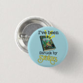 Versneld door verhalen ronde button 3,2 cm (Voorkant /achterkant)