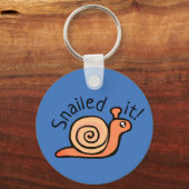 Versneld (slak) sleutelhanger (Voorkant)