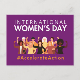 Versnelde actie Internationale Vrouwendag 2025 Briefkaart