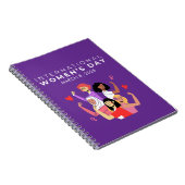 Versnelde actie Internationale Vrouwendag 2025 Notitieboek (Rechterzijde)