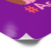 Versnelde actie Internationale Vrouwendag 2025 Perfect Poster (Hoek)