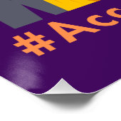 Versnelde actie Internationale Vrouwendag 2025 Perfect Poster (Hoek)