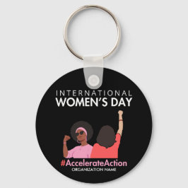Versnelde actie Internationale Vrouwendag 2025 Sleutelhanger
