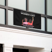 Versnelde actie Internationale Vrouwendag 2025 Spandoek (Buitenkant Gebouw)