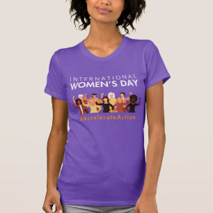 Versnelde actie Internationale Vrouwendag 2025 T-shirt