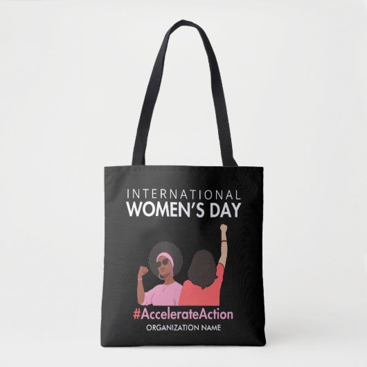 Versnelde actie Internationale Vrouwendag 2025 Tote Bag (Voorkant)