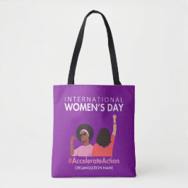 Versnelde actie Internationale Vrouwendag 2025 Tote Bag