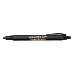 Versnelde actie Internationale Vrouwendag 2025 Zwarte Inkt Pen