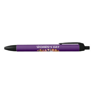 Versnelde actie Internationale Vrouwendag 2025 Zwarte Inkt Pen
