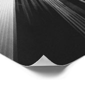 Versnelde treinbeweging Urban Skyline Poster (Hoek)