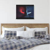 Versneller (2021) canvas afdruk (Insitu (Slaapkamer))