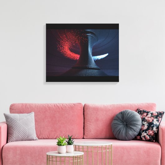 Versneller (2021) canvas afdruk (Insitu (Woonkamer))