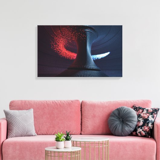 Versneller (2021) canvas afdruk (Insitu (Woonkamer))