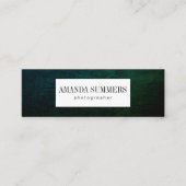 Versnelling groen mini visitekaartje (Voorkant)