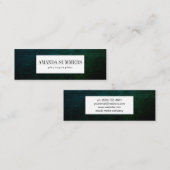 Versnelling groen mini visitekaartje (Voorkant / Achterkant)