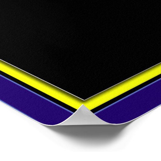 Versnelling propeller optische illusie poster (Hoek)