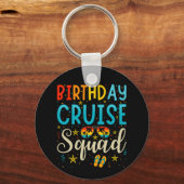 Versnellingsactiecirkel rond het Birthday Cruise S Sleutelhanger (Achterkant)