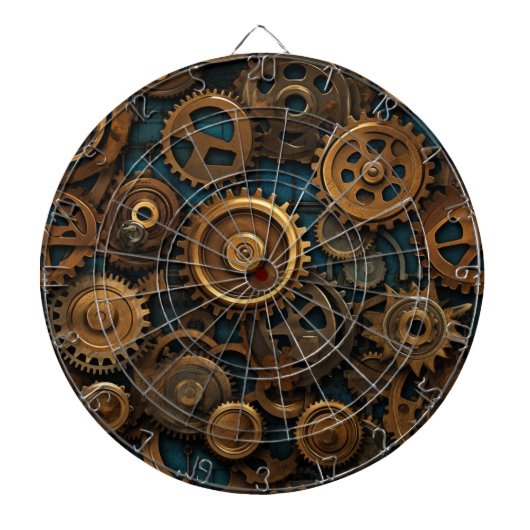 Versnellingspatroon Dartboard Dartbord (Voorkant)
