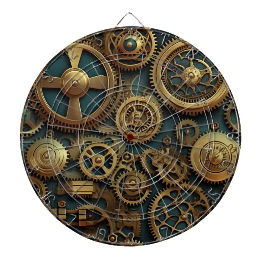 Versnellingspatroon Dartboard Dartbord (Voorkant)
