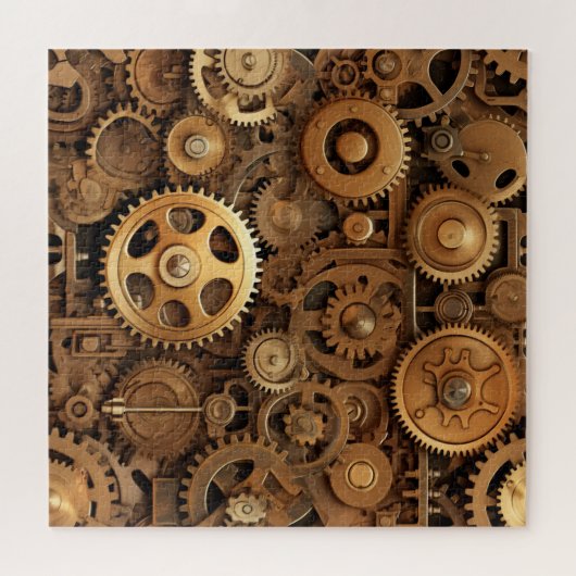 Versnellingspatroon puzzel legpuzzel (Horizontaal)