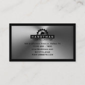 Versnellingswielhuis logo visitekaartje (Achterkant)