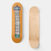Versnipper de Zomer Skateboard (Voorkant)