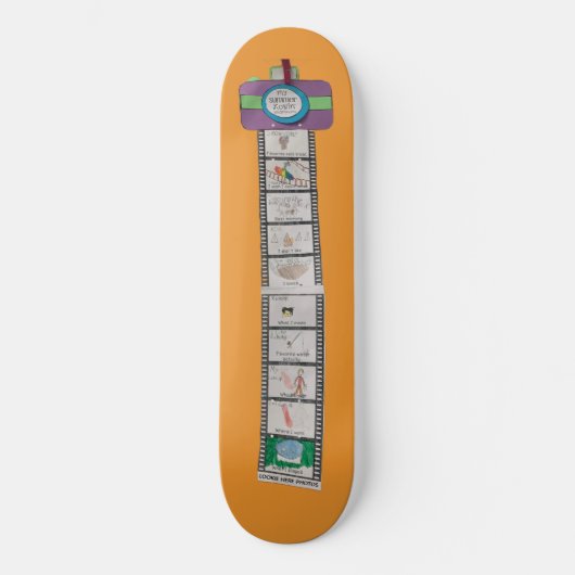 Versnipper de Zomer Skateboard (Voorkant)