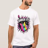 Versnipper het! Guitar Hero Pop Art T-shirt (Voorkant)