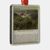 Verso Alameda County, Oakland en de baai Metalen Ornament (Rechts)