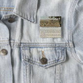 Verso Alameda Vierkante Button 5,1 Cm (In situ)