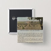 Verso Alameda Vierkante Button 5,1 Cm (Voorkant /achterkant)