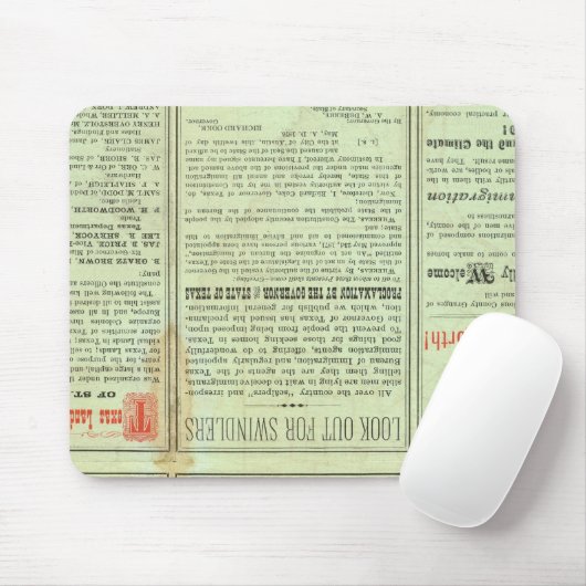 Verso State of Texas Muismat (Met muis)