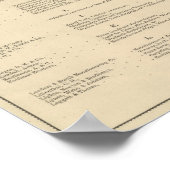 Verso Title Page Colton's American Atlas Poster (Hoek)