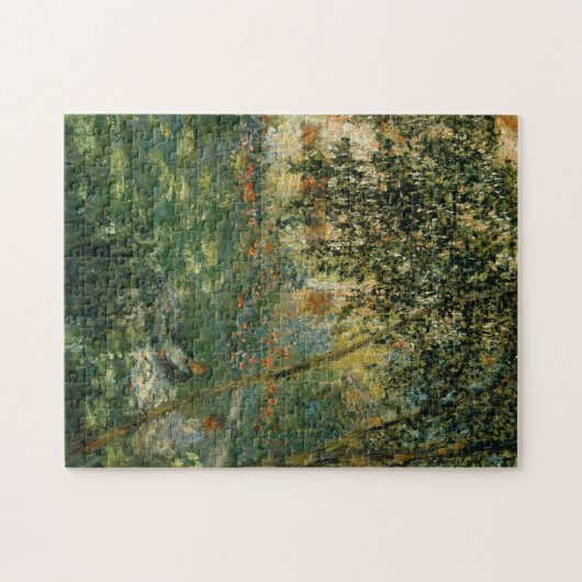 Versoepeling in tuin Argenteuil Monet Fine Art Legpuzzel (Horizontaal)