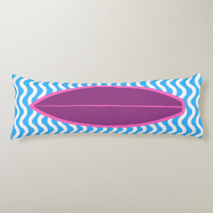 Versoepeling van Crimson Blue Waves Surfing Body P Lichaamskussen