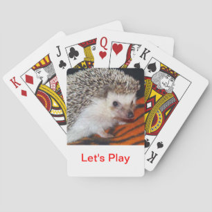 Verspeelkaarten voor egel speelkaarten
