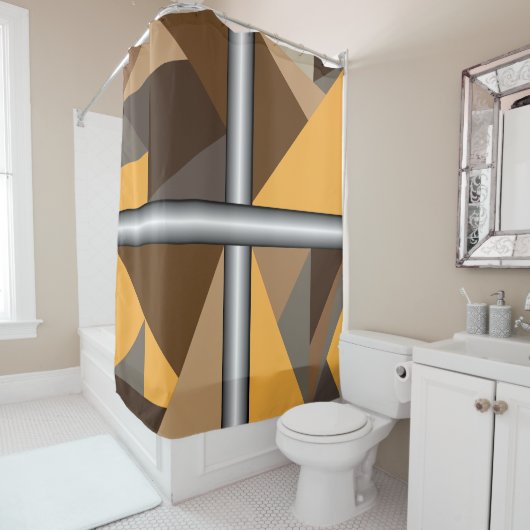 versperd douchegordijn (In situ)