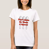 Verspil een lepel! t-shirt (Voorkant)